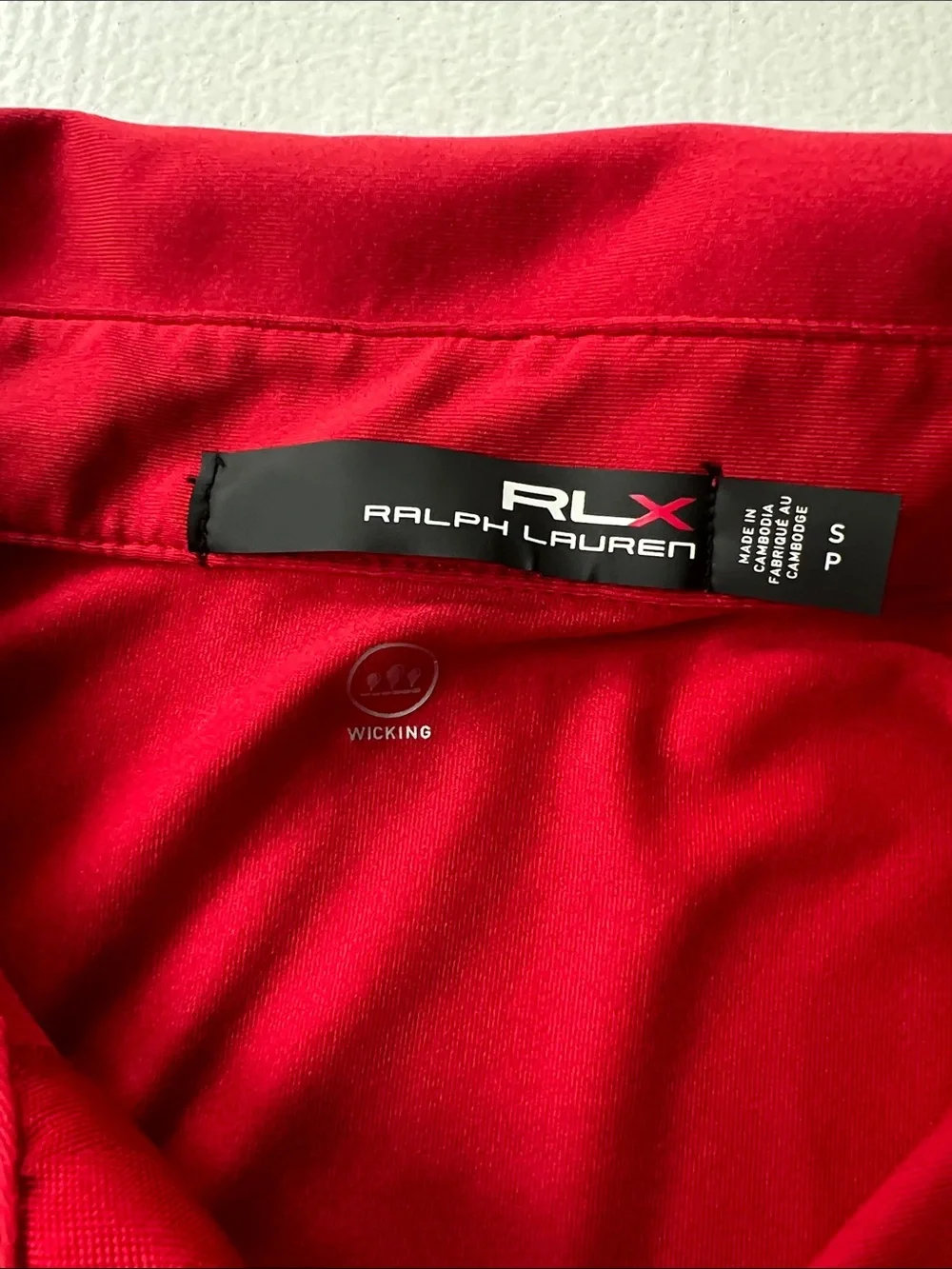Ralph Lauren Red PGA Ocean Course Polo Shirt